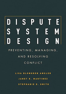 Front cover_Dispute System Design