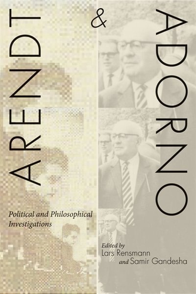 Front cover_Arendt and Adorno