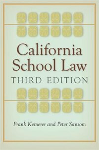 Front cover_California School Law