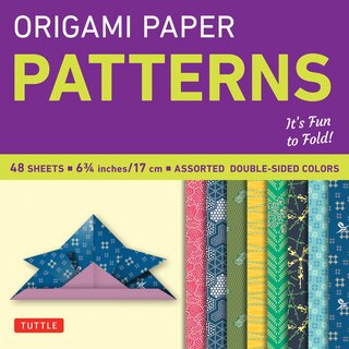 Front cover_Origami Paper - Patterns - Small 6 3/4 - 49 Sheets