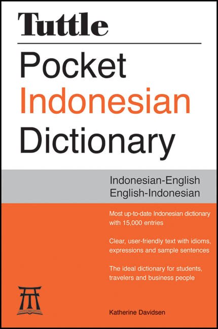 Couverture_Tuttle Pocket Indonesian Dictionary