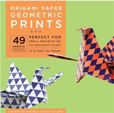 Front cover_Origami Paper - Geometric Designs - 6 3/4 - 49 Sheets