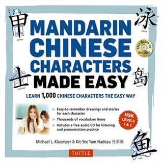 Front cover_Mandarin Chinese Characters Made Easy