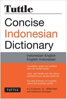 Couverture_Tuttle Concise Indonesian Dictionary