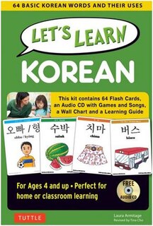 Front cover_Let's Learn Korean Kit