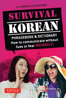 Front cover_Survival Korean Phrasebook & Dictionary