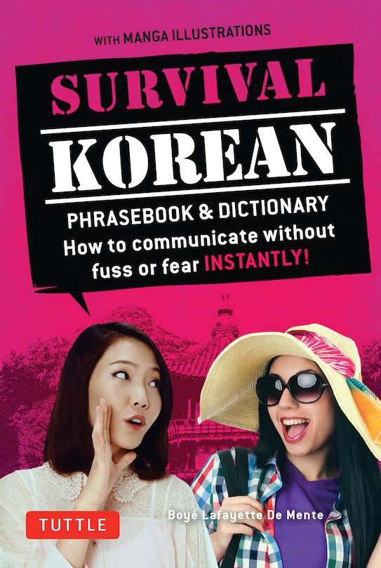 Front cover_Survival Korean Phrasebook & Dictionary