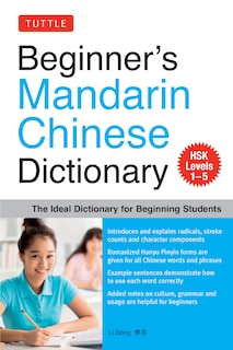 Front cover_Beginner's Mandarin Chinese Dictionary