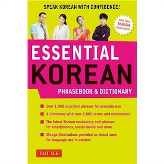 Front cover_Essential Korean Phrasebook & Dictionary
