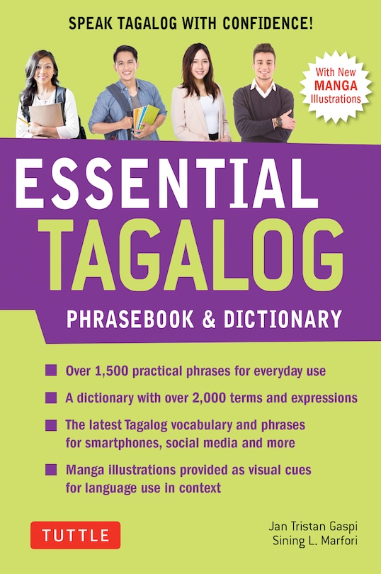 Front cover_Essential Tagalog Phrasebook & Dictionary