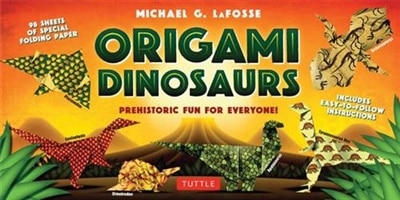 Origami Dinosaurs Kit: Prehistoric Fun for Everyone!: Kit Includes 2 Origami Books, 20 Fun Projects and 98 Origami Papers