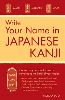 Front cover_Write Your Name in Japanese Kanji