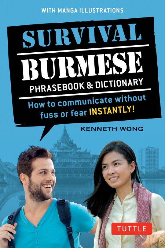Front cover_Survival Burmese Phrasebook & Dictionary