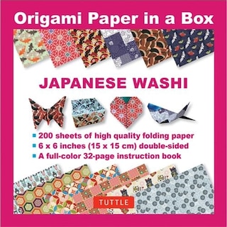 Front cover_Origami Paper in a Box - Japanese Washi Patterns