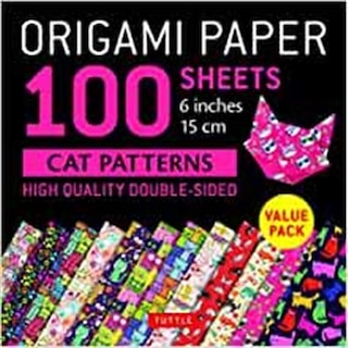 Couverture_Origami Paper 100 sheets Cat Patterns 6 (15 cm)