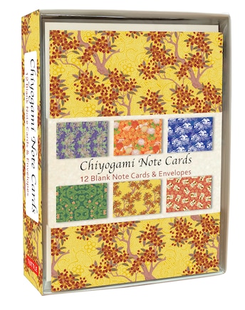 Chiyogami Note Cards: 12 Blank Note Cards & Envelopes (4 x 6 inch cards in a box)