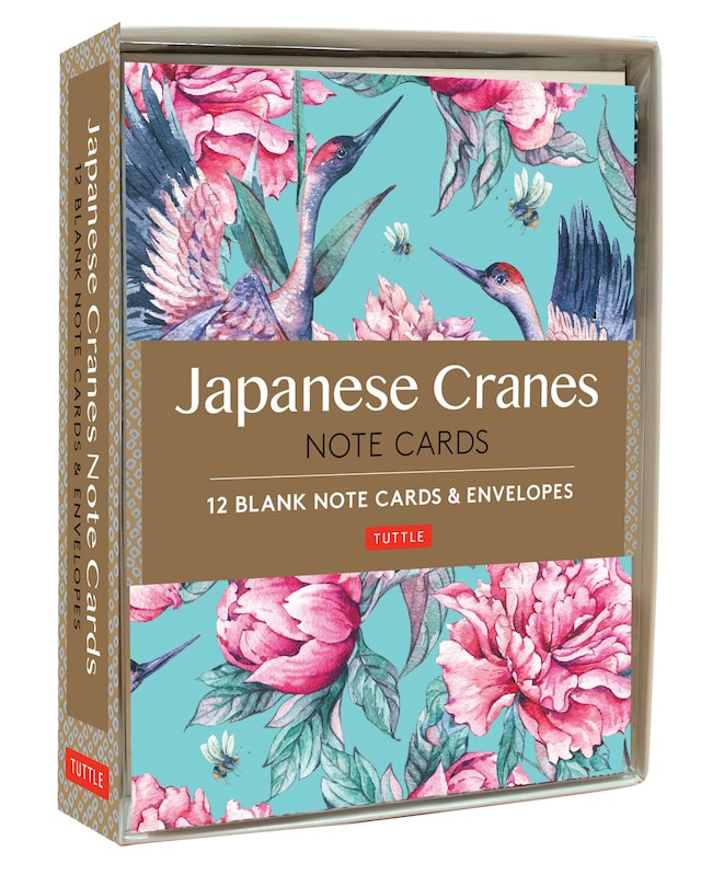 Front cover_Japanese Cranes Note Cards