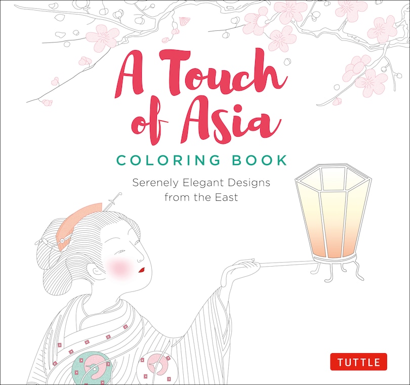 Front cover_A Touch of Asia Coloring Book