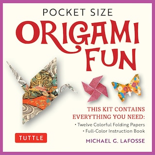 Front cover_Pocket Size Origami Fun Kit