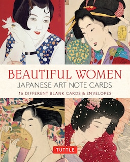 Front cover_Beautiful Women In Japanese Art, 16 Note Cards