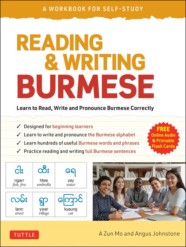 Couverture_Reading & Writing Burmese: A Workbook for Self-Study