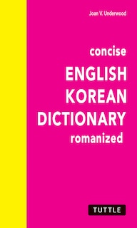 Concise English-korean Dictionary