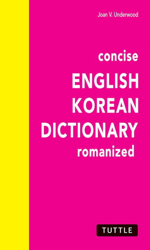 Front cover_Concise English-korean Dictionary