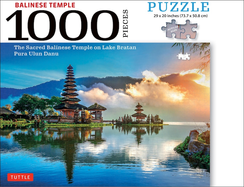 Front cover_Balinese Temple - 1000 Piece Jigsaw Puzzle