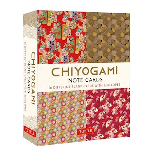Couverture_Chiyogami Japanese, 16 Note Cards
