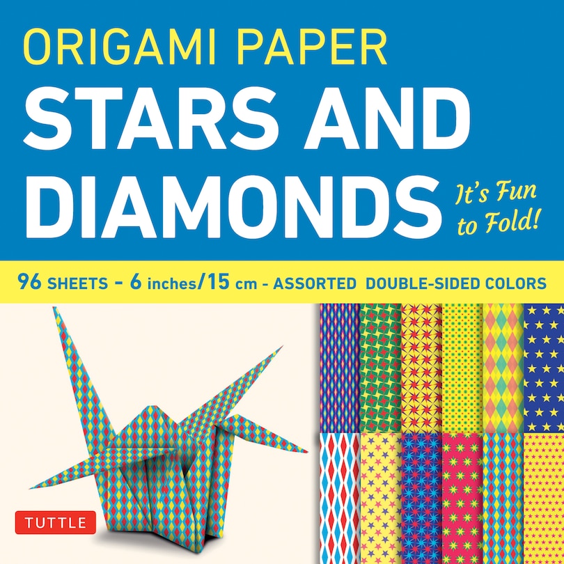 Couverture_Origami Paper 96 sheets - Stars and Diamonds 6 inch (15 cm)