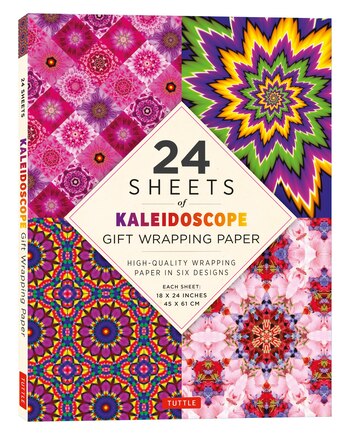 Kaleidoscope Gift Wrapping Paper - 24 Sheets: 18 X 24 (45 X 61 CM) Wrapping Paper