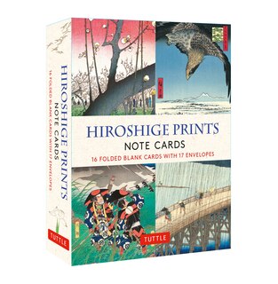 Front cover_Hiroshige Prints, 16 Note Cards