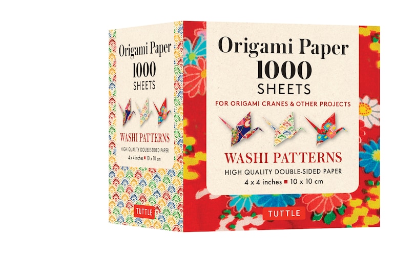 Couverture_Origami Paper Washi Patterns 1,000 sheets 4 (10 cm)