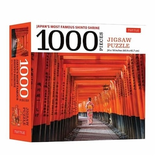 Front cover_Japan's Most Famous Shinto Shrine - 1000 Piece Jigsaw Puzzle
