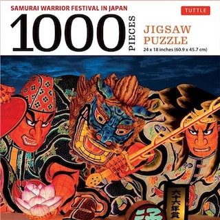 Front cover_Japan's Samurai Warrior Festival - 1000 Piece Jigsaw Puzzle