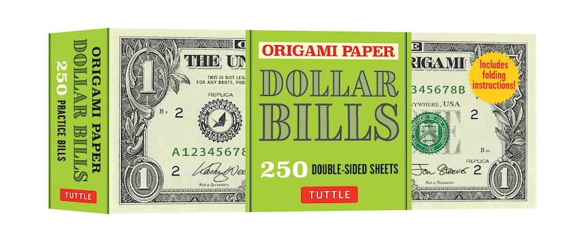 Front cover_Origami Paper: Dollar Bills