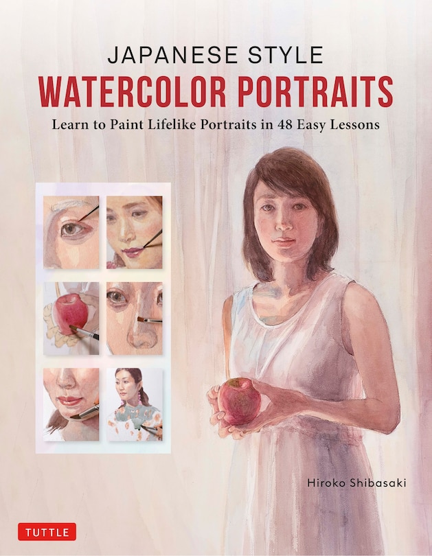 Couverture_Japanese Style Watercolor Portraits