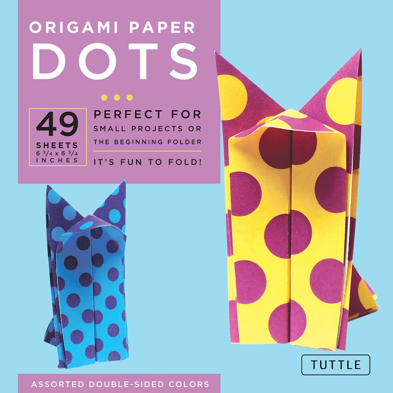 Couverture_Origami Paper - Dots - 6 3/4 - 49 Sheets