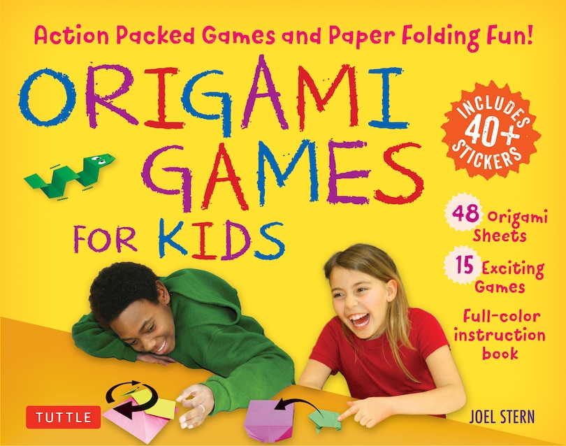 Front cover_Origami Games for Kids Kit