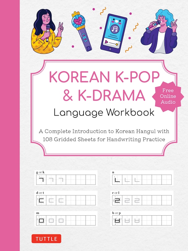 Couverture_Korean K-Pop and K-Drama Language Workbook