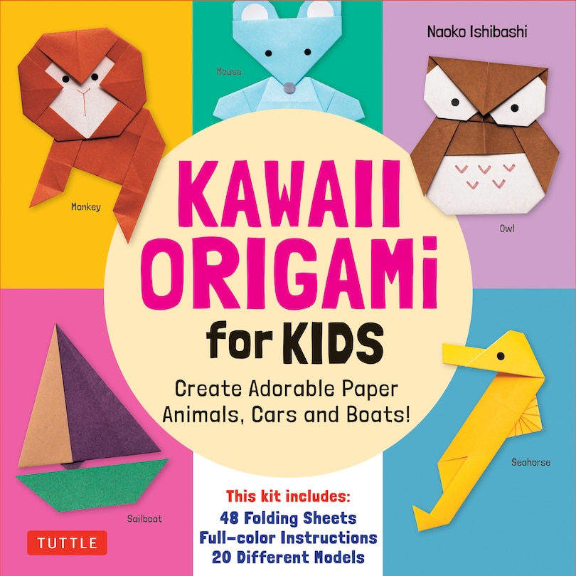 Couverture_Kawaii Origami for Kids Kit