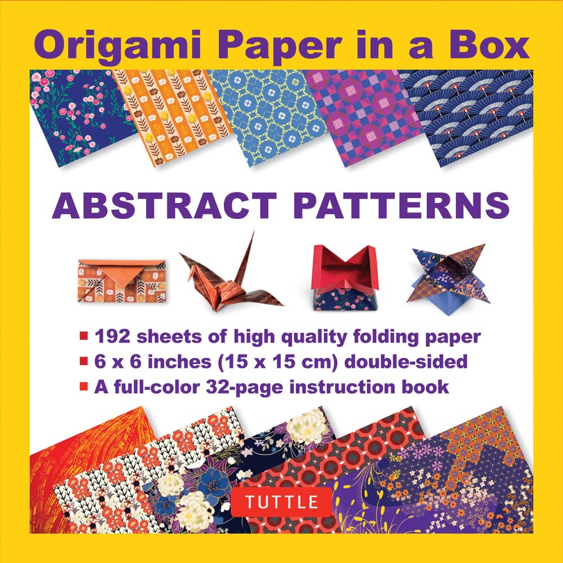 Front cover_Origami Paper in a Box - Abstract Patterns