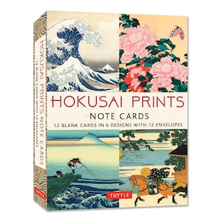 Front cover_Hokusai Prints Note Cards - 12 Cards