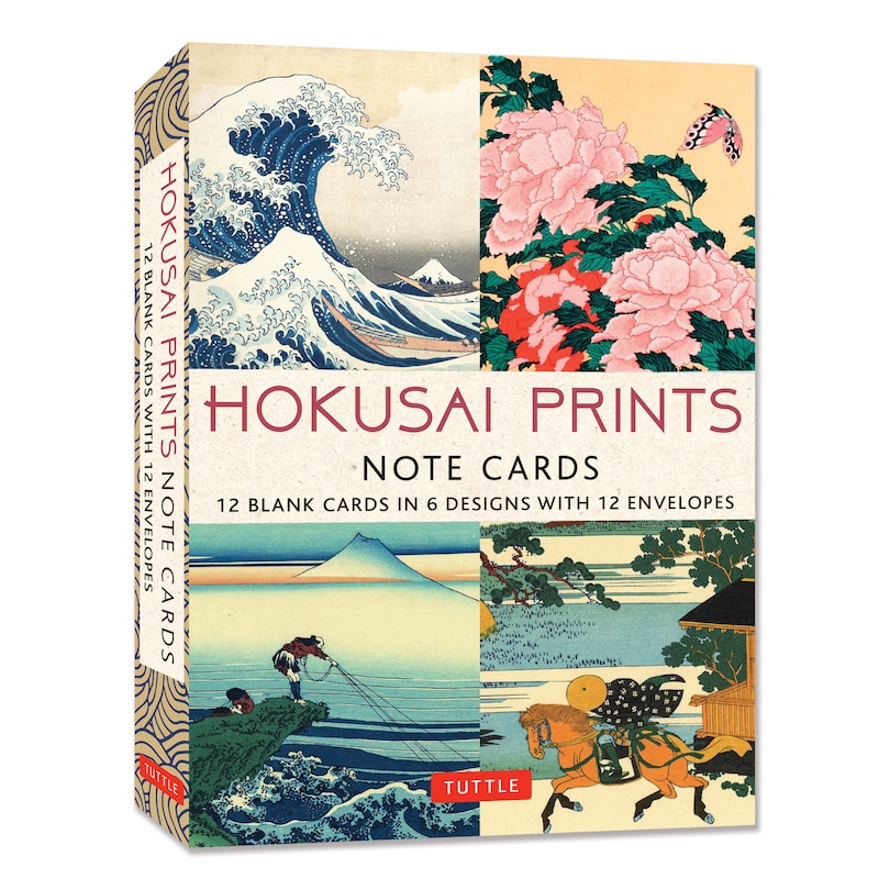 Front cover_Hokusai Prints Note Cards - 12 Cards