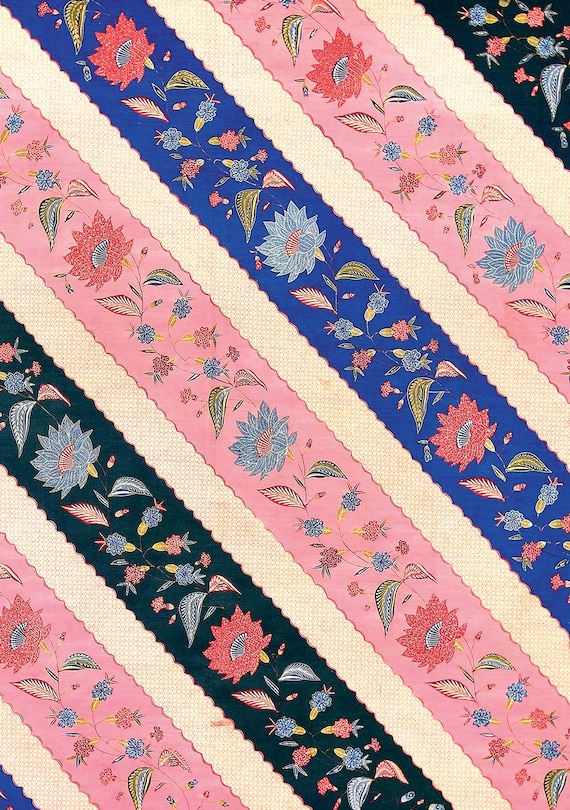 Front cover_Journal Sarong Dlorong Buketan (Peonies), Lined Paperback