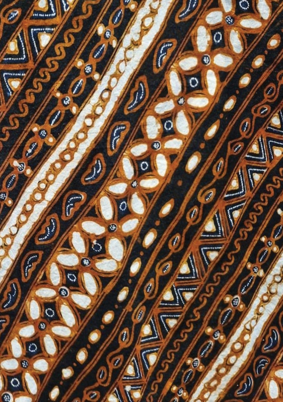 Front cover_Journal Batik Udan Liris (Drizzling Rain), Lined Paperback