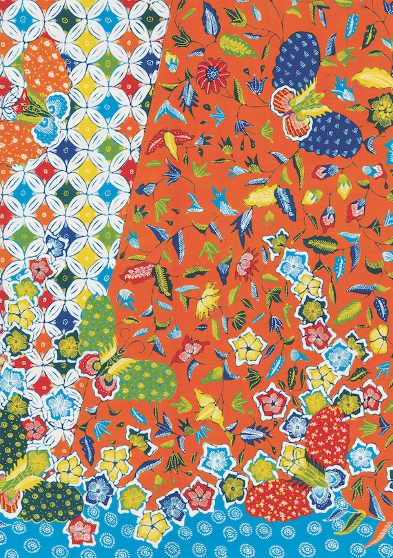 Front cover_Journal Modern Batik Kawung Butterflies, Lined Paperback