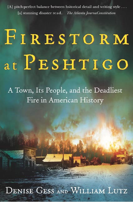 Couverture_Firestorm at Peshtigo