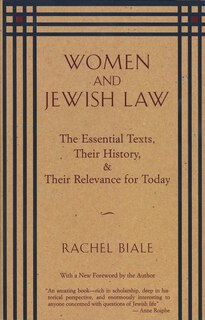 Couverture_Women And Jewish Law