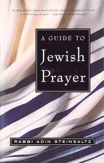 Front cover_A Guide To Jewish Prayer
